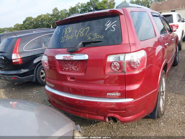 2012 Gmc Acadia Denali მანქანა იყიდება აუქციონზე, vin: 1GKKVTEDXCJ354246, აუქციონის ნომერი: 45846623