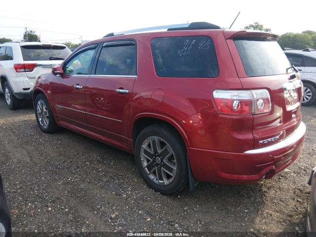 2012 Gmc Acadia Denali მანქანა იყიდება აუქციონზე, vin: 1GKKVTEDXCJ354246, აუქციონის ნომერი: 45846623