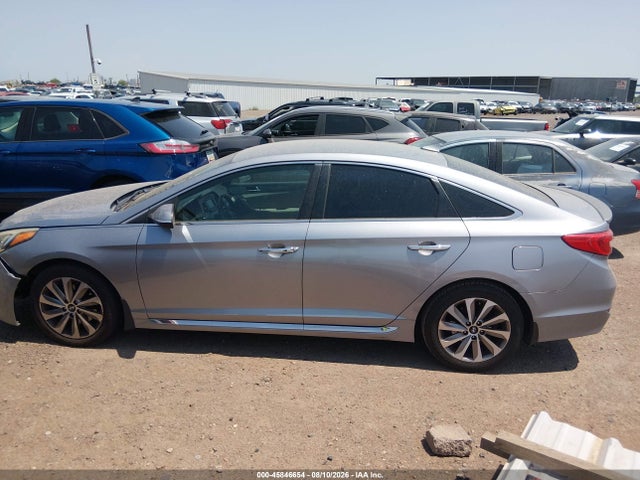 2015 Hyundai Sonata Sport მანქანა იყიდება აუქციონზე, vin: 5NPE34AF3FH181467, აუქციონის ნომერი: 45846654