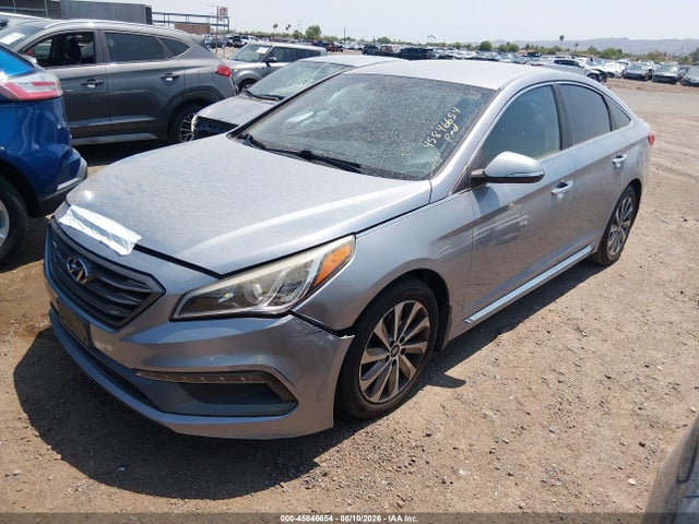 2015 Hyundai Sonata Sport მანქანა იყიდება აუქციონზე, vin: 5NPE34AF3FH181467, აუქციონის ნომერი: 45846654