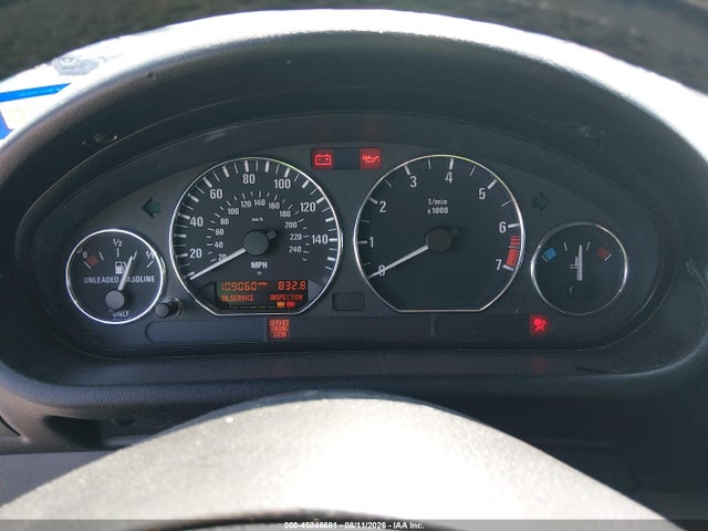 45846681 :رقم المزاد ، WBACN53461LL48361 vin ، 2001 Bmw Z3 3.0i مزاد بيع