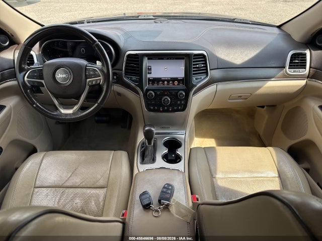 Продажа на аукционе авто 2017 Jeep Grand Cherokee Overland, vin: 1C4RJFCG4HC778490, номер лота: 45846696