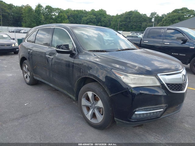 45846726 :رقم المزاد ، 5FRYD3H26EB019920 vin ، 2014 Acura Mdx مزاد بيع