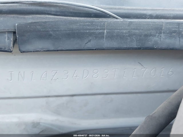 Продаж на аукціоні авто 2003 Nissan 350z Touring, vin: JN1AZ34D83T117016, номер лоту: 45846727