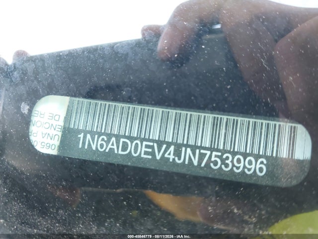 Aukcja sprzedaży 2018 Nissan Frontier Sv, vin: 1N6AD0EV4JN753996, numer aukcji: 45846779