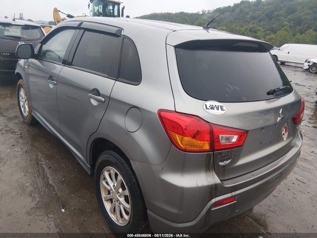 2012 Mitsubishi Outlander Sport Es მანქანა იყიდება აუქციონზე, vin: JA4AP3AU0CZ002859, აუქციონის ნომერი: 45846806