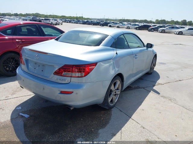 2010 Lexus Is 250c მანქანა იყიდება აუქციონზე, vin: JTHFF2C27A2512411, აუქციონის ნომერი: 45846814