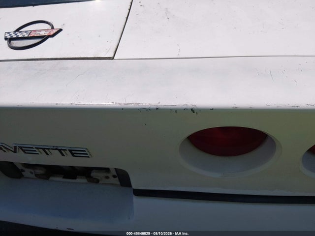 45846829 :رقم المزاد ، 1G1YY2185K5117924 vin ، 1989 Chevrolet Corvette مزاد بيع