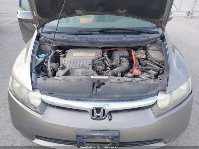 45846830 :رقم المزاد ، JHMFA36227S028610 vin ، 2007 Honda Civic Hybrid مزاد بيع