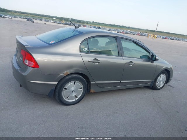 45846830 :رقم المزاد ، JHMFA36227S028610 vin ، 2007 Honda Civic Hybrid مزاد بيع