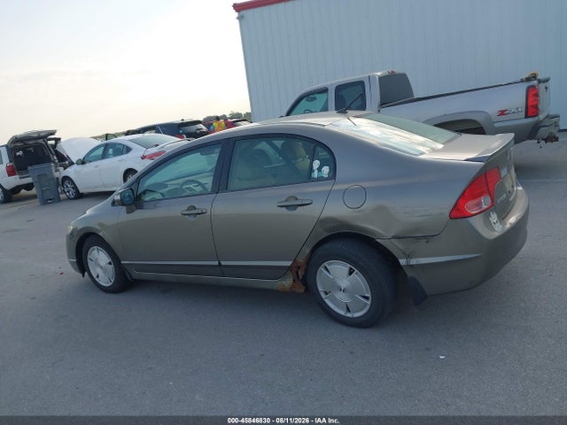 45846830 :رقم المزاد ، JHMFA36227S028610 vin ، 2007 Honda Civic Hybrid مزاد بيع