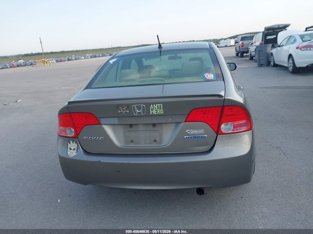 45846830 :رقم المزاد ، JHMFA36227S028610 vin ، 2007 Honda Civic Hybrid مزاد بيع