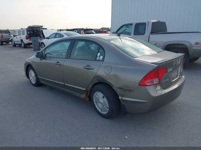 45846830 :رقم المزاد ، JHMFA36227S028610 vin ، 2007 Honda Civic Hybrid مزاد بيع