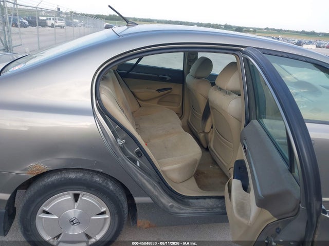 45846830 :رقم المزاد ، JHMFA36227S028610 vin ، 2007 Honda Civic Hybrid مزاد بيع