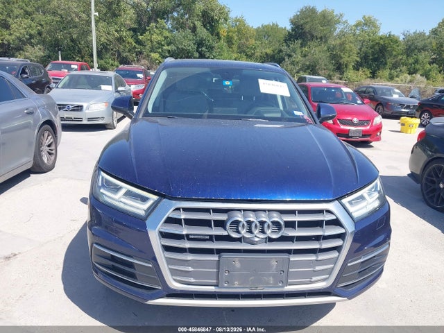 2018 Audi Q5 2.0t Premium/2.0t Tech Premium მანქანა იყიდება აუქციონზე, vin: WA1CNBFY6J2032488, აუქციონის ნომერი: 45846847