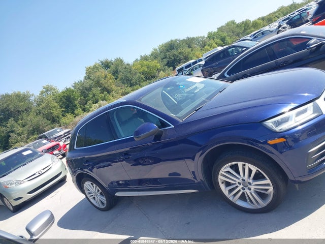 2018 Audi Q5 2.0t Premium/2.0t Tech Premium მანქანა იყიდება აუქციონზე, vin: WA1CNBFY6J2032488, აუქციონის ნომერი: 45846847