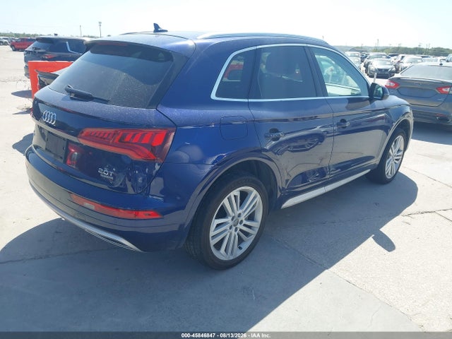 2018 Audi Q5 2.0t Premium/2.0t Tech Premium მანქანა იყიდება აუქციონზე, vin: WA1CNBFY6J2032488, აუქციონის ნომერი: 45846847