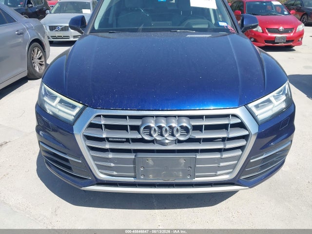 2018 Audi Q5 2.0t Premium/2.0t Tech Premium მანქანა იყიდება აუქციონზე, vin: WA1CNBFY6J2032488, აუქციონის ნომერი: 45846847