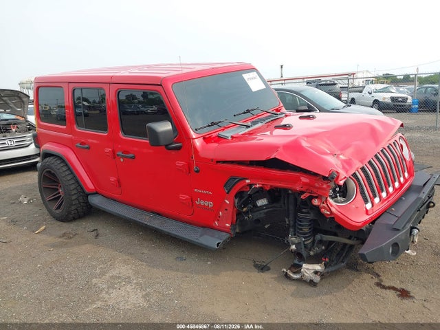 Продаж на аукціоні авто 2020 Jeep Wrangler Unlimited Sahara, vin: 1C4HJXEN8LW221263, номер лоту: 45846867