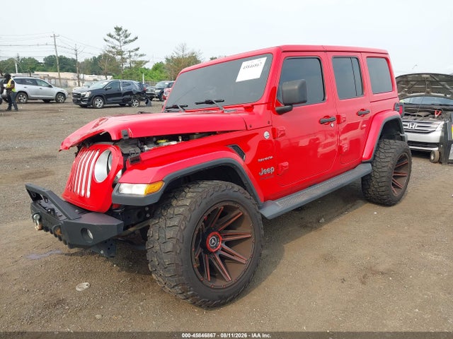 Продаж на аукціоні авто 2020 Jeep Wrangler Unlimited Sahara, vin: 1C4HJXEN8LW221263, номер лоту: 45846867