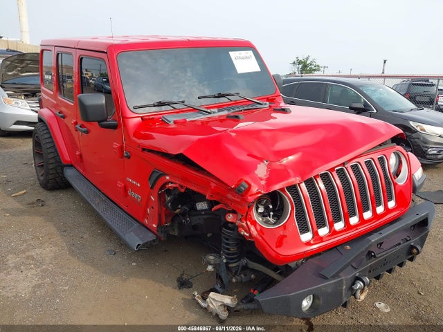 Продаж на аукціоні авто 2020 Jeep Wrangler Unlimited Sahara, vin: 1C4HJXEN8LW221263, номер лоту: 45846867