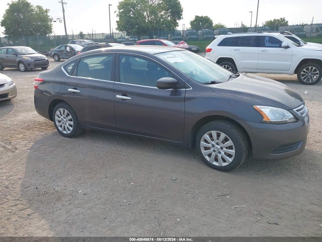 2014 Nissan Sentra S მანქანა იყიდება აუქციონზე, vin: 3N1AB7APXEL627238, აუქციონის ნომერი: 45846874