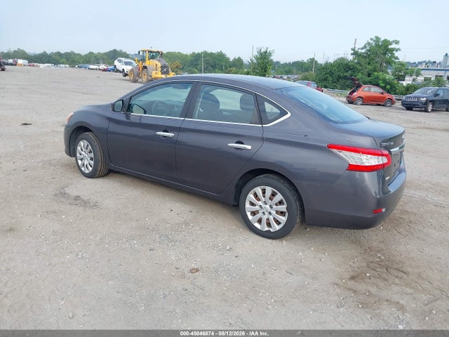 2014 Nissan Sentra S მანქანა იყიდება აუქციონზე, vin: 3N1AB7APXEL627238, აუქციონის ნომერი: 45846874
