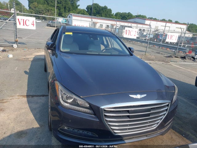 2017 Genesis G80 5.0 Ultimate მანქანა იყიდება აუქციონზე, vin: KMHGN4JF7HU204983, აუქციონის ნომერი: 45846931