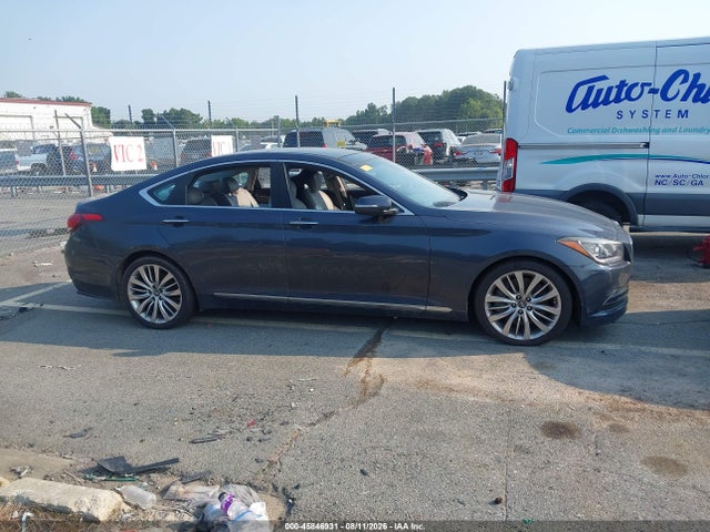 2017 Genesis G80 5.0 Ultimate მანქანა იყიდება აუქციონზე, vin: KMHGN4JF7HU204983, აუქციონის ნომერი: 45846931