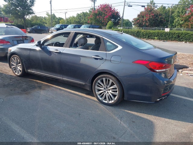 2017 Genesis G80 5.0 Ultimate მანქანა იყიდება აუქციონზე, vin: KMHGN4JF7HU204983, აუქციონის ნომერი: 45846931