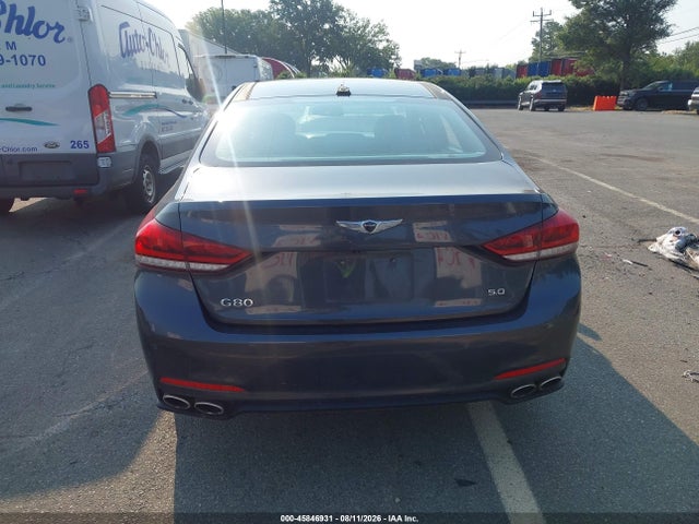2017 Genesis G80 5.0 Ultimate მანქანა იყიდება აუქციონზე, vin: KMHGN4JF7HU204983, აუქციონის ნომერი: 45846931