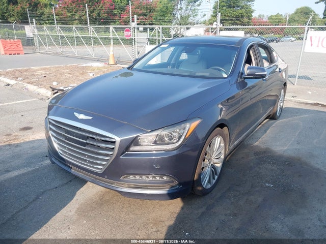 2017 Genesis G80 5.0 Ultimate მანქანა იყიდება აუქციონზე, vin: KMHGN4JF7HU204983, აუქციონის ნომერი: 45846931