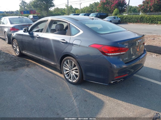 2017 Genesis G80 5.0 Ultimate მანქანა იყიდება აუქციონზე, vin: KMHGN4JF7HU204983, აუქციონის ნომერი: 45846931