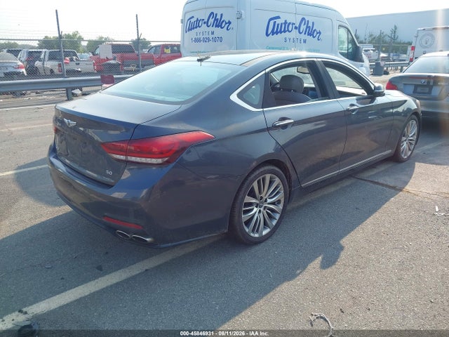 2017 Genesis G80 5.0 Ultimate მანქანა იყიდება აუქციონზე, vin: KMHGN4JF7HU204983, აუქციონის ნომერი: 45846931
