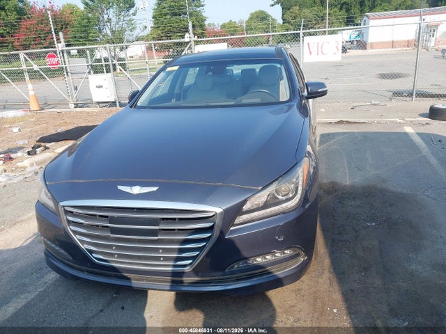 2017 Genesis G80 5.0 Ultimate მანქანა იყიდება აუქციონზე, vin: KMHGN4JF7HU204983, აუქციონის ნომერი: 45846931