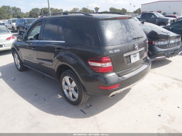 Продаж на аукціоні авто 2011 Mercedes-benz Ml 350 4matic, vin: 4JGBB8GB9BA641682, номер лоту: 45847034
