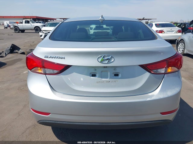 KMHDH4AE3GU579317 Hyundai Elantra Value Edition