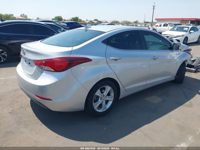 KMHDH4AE3GU579317 Hyundai Elantra Value Edition