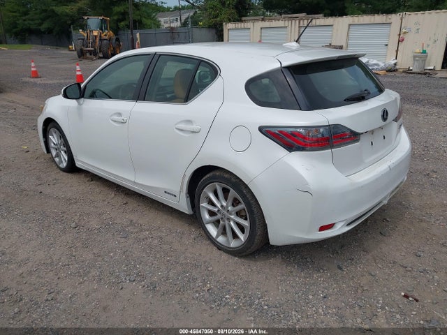 Aukcja sprzedaży 2012 Lexus Ct 200h Premium, vin: JTHKD5BH9C2055289, numer aukcji: 45847050