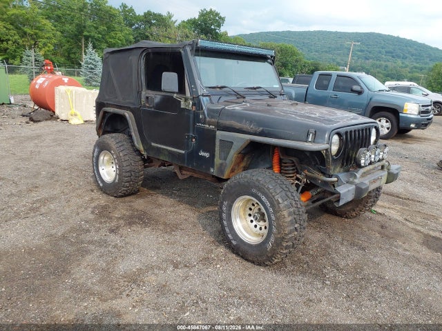 45847067 :رقم المزاد ، 1J4FA29P7YP774519 vin ، 2000 Jeep Wrangler Se مزاد بيع