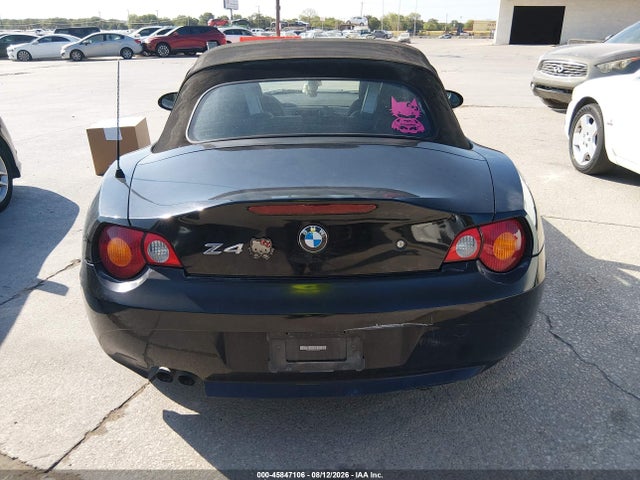 Продаж на аукціоні авто 2004 Bmw Z4 2.5i, vin: 4USBT33514LS52475, номер лоту: 45847106