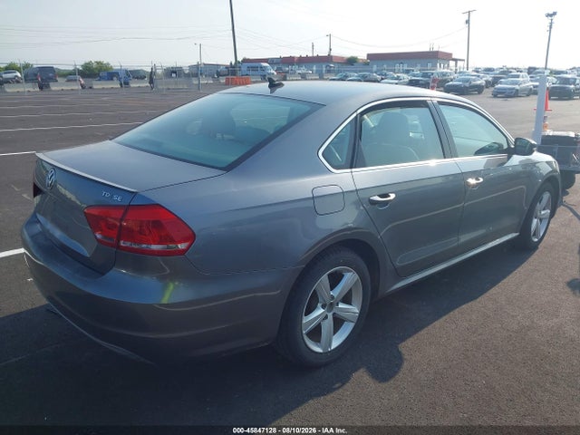 Auction sale of the 2013 Volkswagen Passat 2.0l Tdi Se, vin: 1VWBN7A31DC012753, lot number: 45847128