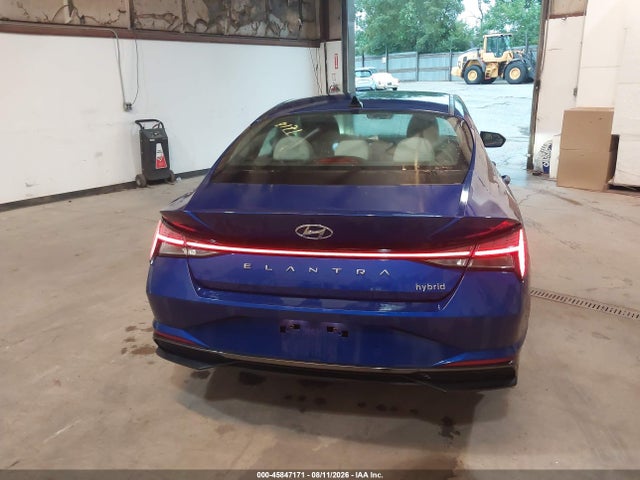 Продажа на аукционе авто 2022 Hyundai Elantra Hybrid Limited, vin: KMHLN4AJ2NU024342, номер лота: 45847171