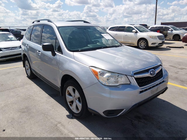 Продажа на аукционе авто 2016 Subaru Forester 2.5i, vin: JF2SJABC4GH425155, номер лота: 45847183