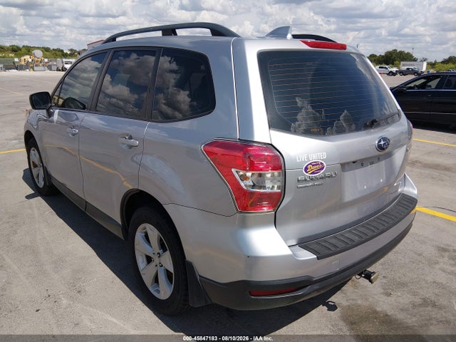 Продажа на аукционе авто 2016 Subaru Forester 2.5i, vin: JF2SJABC4GH425155, номер лота: 45847183
