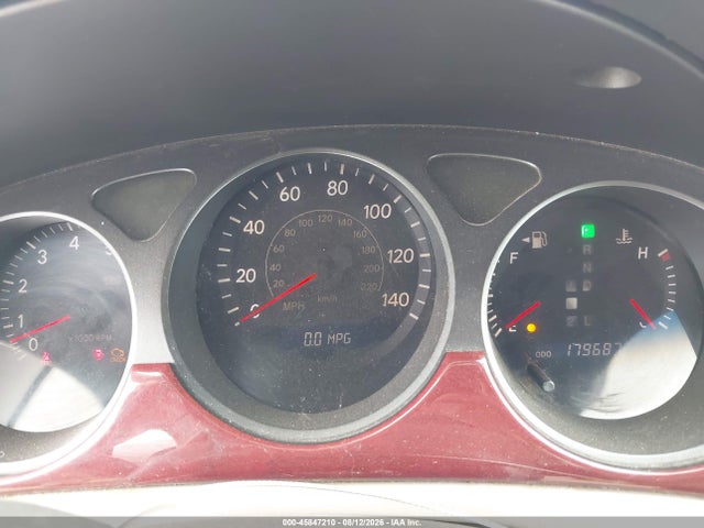 45847210 :رقم المزاد ، JTHBF30G636012479 vin ، 2003 Lexus Es 300 مزاد بيع
