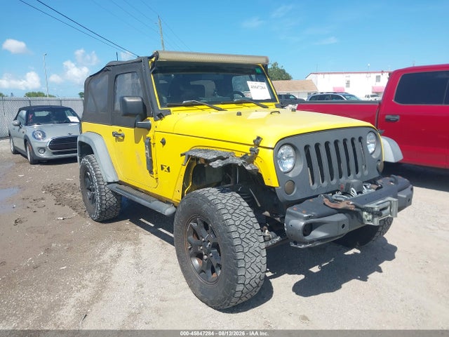 2008 Jeep Wrangler X მანქანა იყიდება აუქციონზე, vin: 1J4FA24138L579429, აუქციონის ნომერი: 45847284