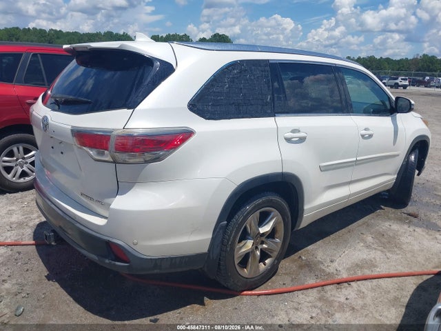 Toyota Highlander Limited V6 2015 5TDDKRFHXFS155271 Image 4