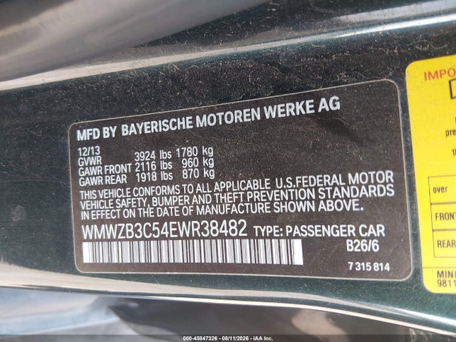 Mini Countryman Cooper 2014 WMWZB3C54EWR38482 Image 9