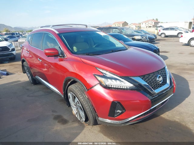 Продажа на аукционе авто 2019 Nissan Murano Sl, vin: 5N1AZ2MJ6KN143335, номер лота: 45847366
